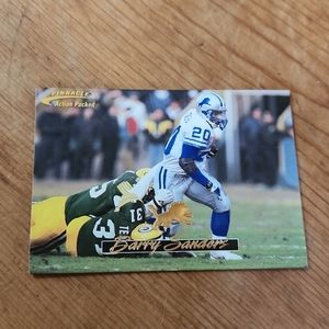 Barry sanders 1996 pinnacle card